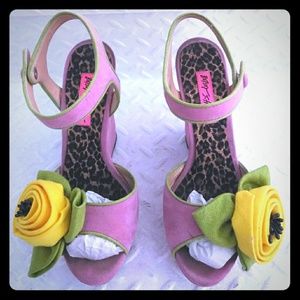 Betsy Johnson Wedge Shoes